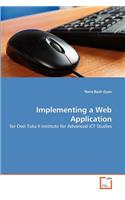 Implementing a Web Application