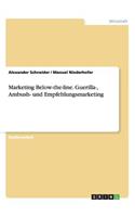 Marketing Below-The-Line. Guerilla-, Ambush- Und Empfehlungsmarketing