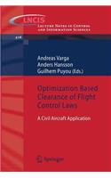 Optimization Based Clearance of Flight Control Laws