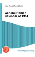 General Roman Calendar of 1954