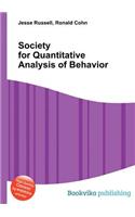 Society for Quantitative Analysis of Behavior