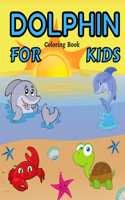 Dolphin Coloring Book For Kids