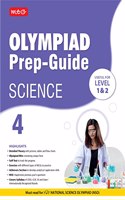 MTG Olympiad Prep-Guide Science Class 4 - Detailed Theory, Self Test with NSO Chapterwise Previous Year Question Paper For SOF 2023-24 Exam MTG Editorial Board
