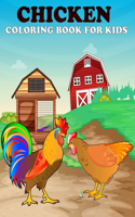 Chicken coloring book for kids