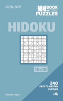 Mini Book Of Logic Puzzles 2020-2021. Hidoku 10x10 - 240 Easy To Master Puzzles. #4