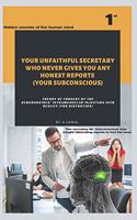 your unfaithful secretary who has never given you any honest reports (your subconscious)