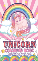 Unicorn Coloring Book for Kids Ages 4-8