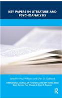 Key Papers in Literature and Psychoanalysis