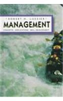 Management: Concepts, Applications, Skill Development