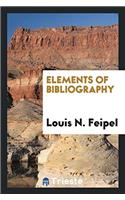 Elements of Bibliography