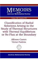 Classification of Radial Solutions Arising in the Study of Thermal Structures with Thermal Equilibrium or No Flux at the Boundary