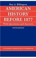 American History before 1877 with Questions and Answers
