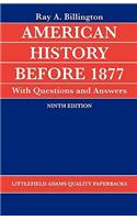 American History Before 1877 with Questions and Answers