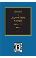 Jasper County, Georgia, 1802-1922, Records of.