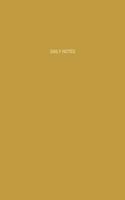 Daily Notes: Unlined Blank Notebook with 150 Unruled Pages