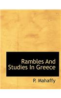 Rambles and Studies in Greece: (English)