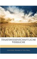 Staatswissenschaftliche Versuche