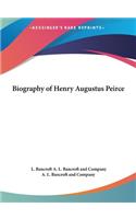 Biography of Henry Augustus Peirce