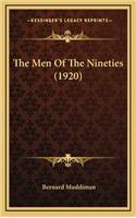 The Men of the Nineties (1920)