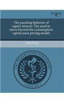 The Puzzling Behavior of Equity Returns: The Need to Move Beyond the Consumption Capital Asset Pricing Model