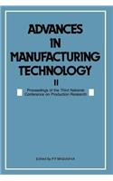 Advances in Manufacturing Technology II