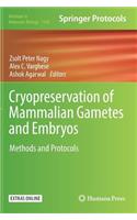 Cryopreservation of Mammalian Gametes and Embryos