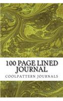 100 Page Lined Journal