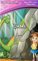 My Cursive Reader: Detective Leah Books 1-4