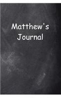 Matthew Personalized Name Journal Custom Name Gift Idea Matthew