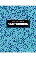 Unlined Paper Sketchbook