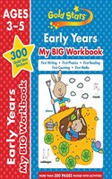 Gold Stars Early Years My BIG Workbook (Includes 300 gold star stickers, Ages 3 - 5)