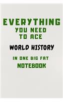 2020 Everything You Need to Ace World History in One Big Fat Notebook