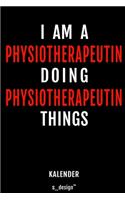 Kalender für Physiotherapeuten / Physiotherapeut / Physiotherapeutin