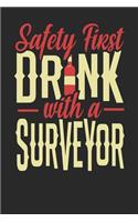 Safety First Drink With A Surveyor