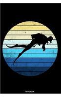 Notebook: Taucher Notizbuch Vintage Reisetagebuch I Gerätetauchen Unterwasser Tauchbuch für Tauchkurs Abschluss Tauchschein Schnorcheln Urlaub Scuba Diver Tag