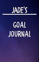 Jade's Goal Journal: 2020 New Year Planner Goal Journal Gift for Jade / Notebook / Diary / Unique Greeting Card Alternative