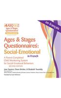 Ages & Stages Questionnaires(r) Social-Emotional in French (Asq(r) Se-2 French)