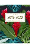 Academic 2019-2020 Weekly & Monthly Planner