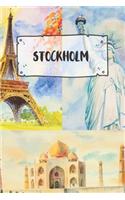 Stockholm: Ruled Travel Diary Notebook or Journey Journal - Lined Trip Pocketbook for Men and Women with Lines