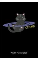 Caturn. Weekly Planner 2020