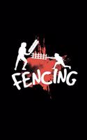 Fencing: 6x9 FENCING - grid - squared paper - notebook - notes