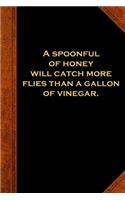 2020 Weekly Planner Ben Franklin Quote Honey Flies Vinegar Vintage Style 134 Pages: 2020 Planners Calendars Organizers Datebooks Appointment Books Agendas