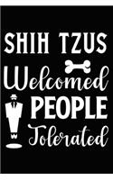 Shih Tzus Welcomed People Tolerated