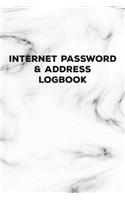 Internet Password & Address Logbook