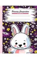 Primary Composition Notebook: All Practice Lines Handwriting Book