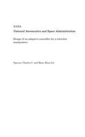Design of an Adaptive Controller for a Telerobot Manipulator