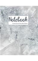 Notebook Crystal Quartz Navy Blue Edition