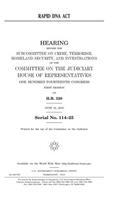 Rapid DNA Act