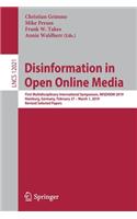 Disinformation in Open Online Media