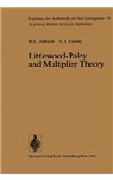 Littlewood-Paley and Multiplier Theory